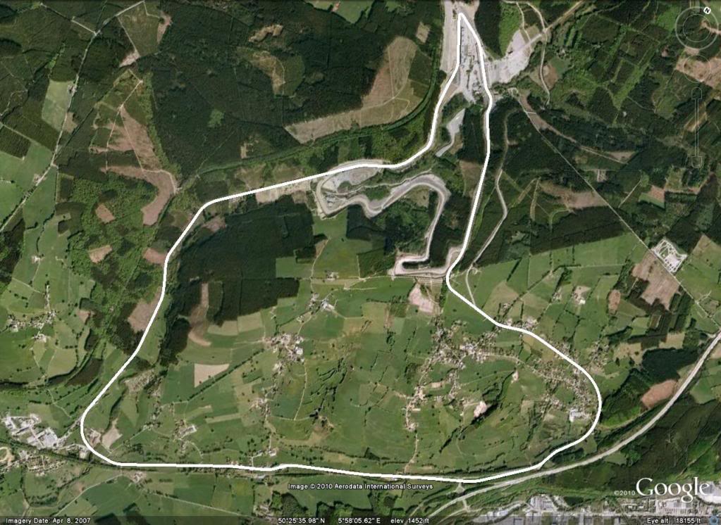 Drive circuit spa francorchamps old circuit tracktime